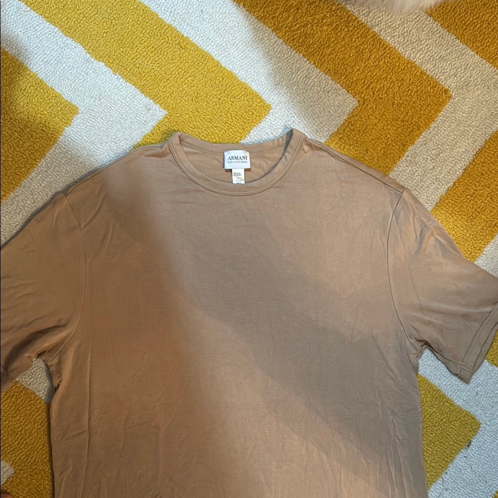 Giorgio Armani Men's Tan Shirt like new